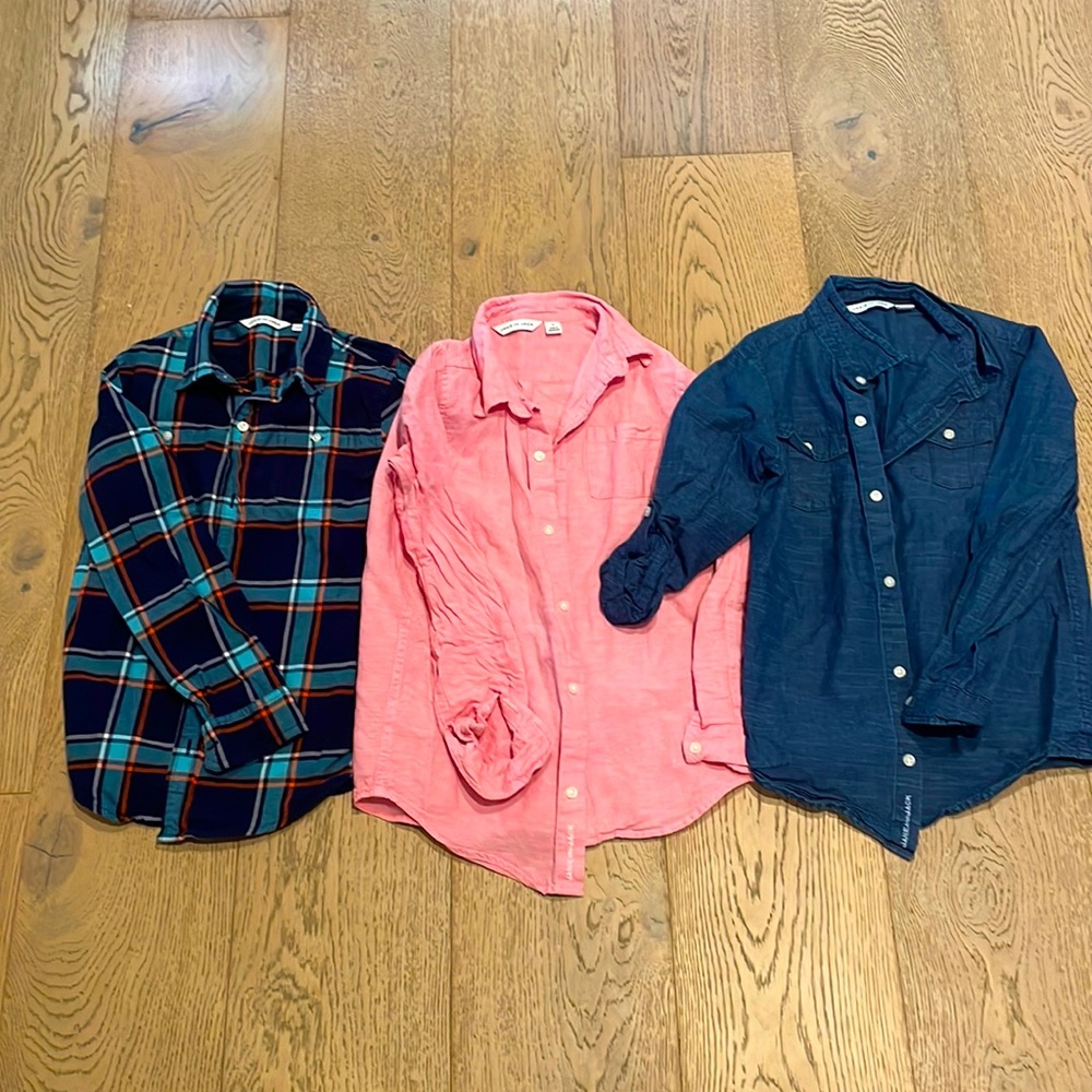 Janie and Jack boys long sleeve button-down size 8